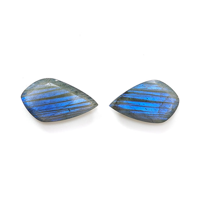 Blue Labradorite Fancy Faceted Cut