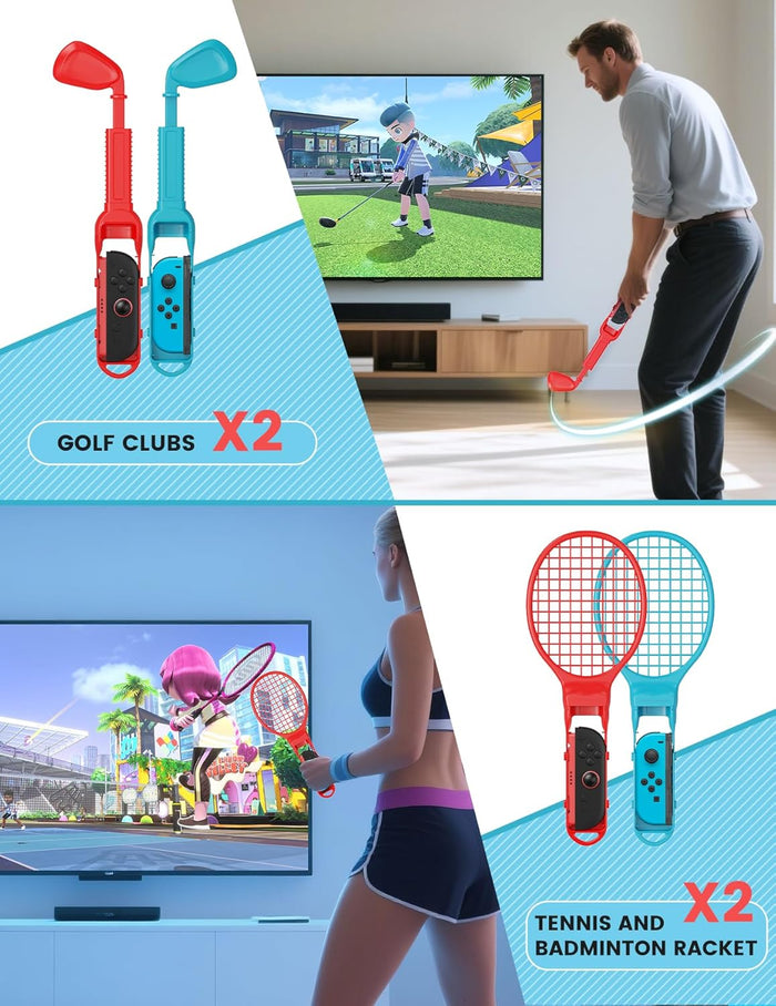 20 in 1 Sports Kit Accessories For Nintendo Switch 2