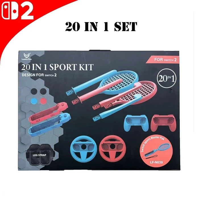 20 in 1 Sports Kit Accessories For Nintendo Switch 2