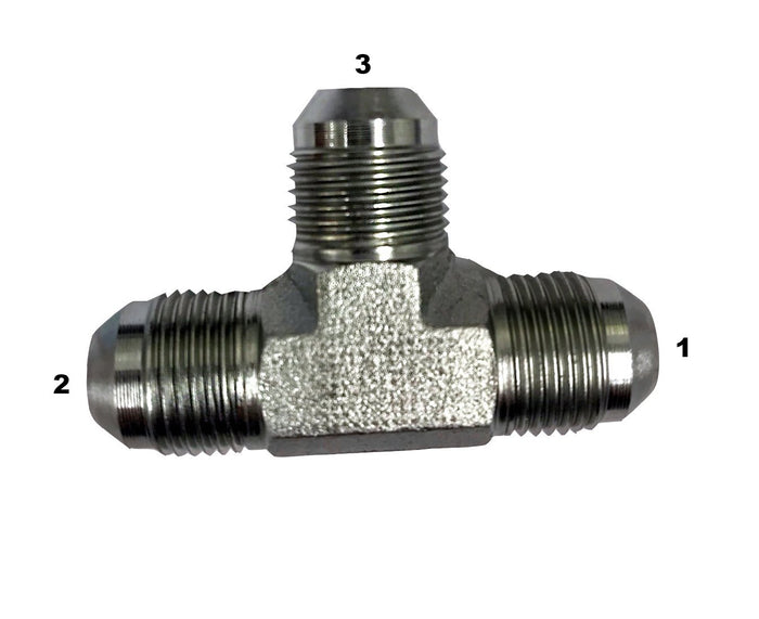 2603  |  Male JIC to Male JIC Union Tee Adapter
