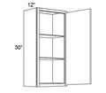 30" HIGH WALL CABINETS- SINGLE DOOR - Fabuwood Galaxy Frost