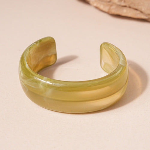 Acrylic Glossy Blooming Korean Style Simple Light Luxury Bracelet