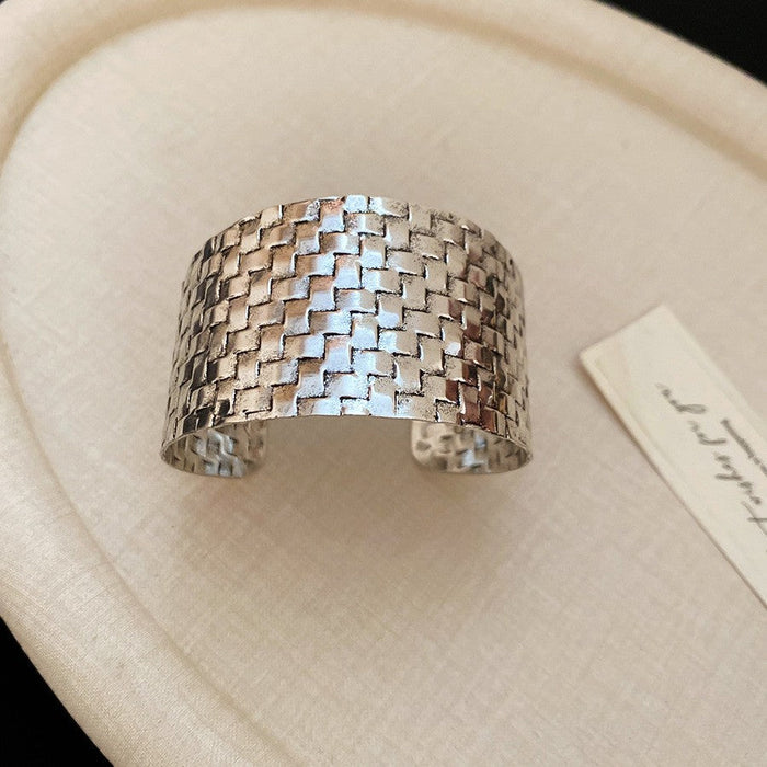 72# Bracelet-Silver-Square