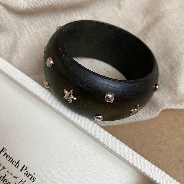 27# Bracelet-Black-Silver