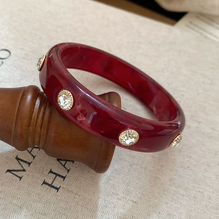 37# Bracelet-Red-White