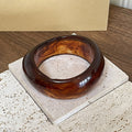 Acrylic Irregular Retro Unique Design Niche Simple Bracelet