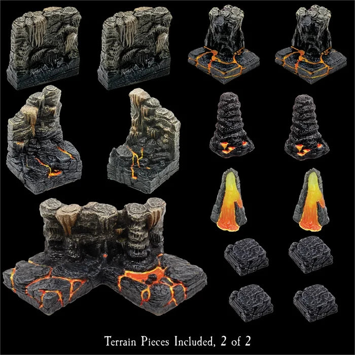 Advanced Caverns Core Set Hellscape (Unpainted)