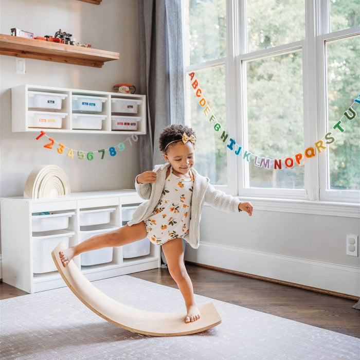 Alphabet & Numbers Banner (Rainbow)