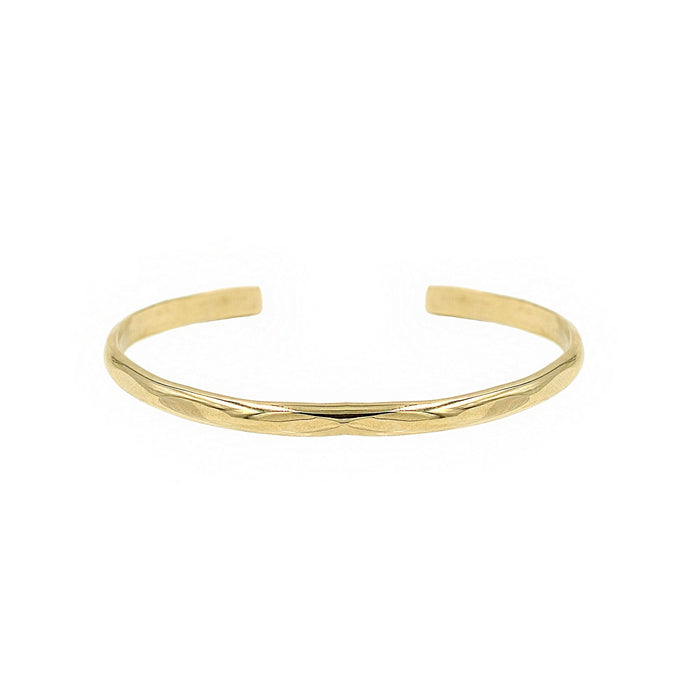 Angle Hammered Cuff