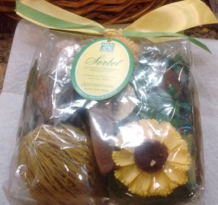 Aromatique Sorbet Decorative Botanical Fragrance Bag 11 Ounces - Olde Church Emporium