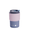 Asobu Puramic Ceramic-Lined Coffee Travel Mug - Pink 12oz/360ml