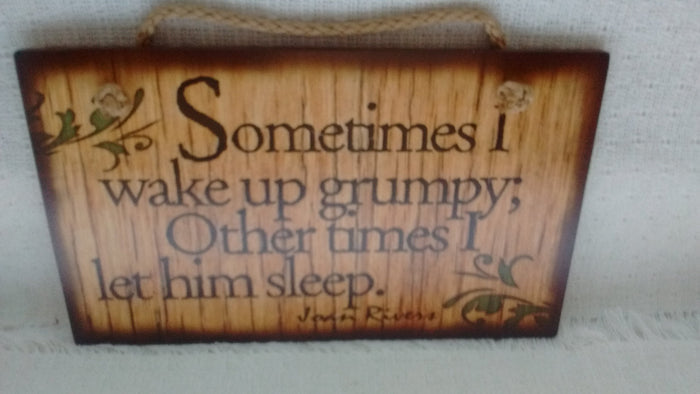 Wake Up Grumpy