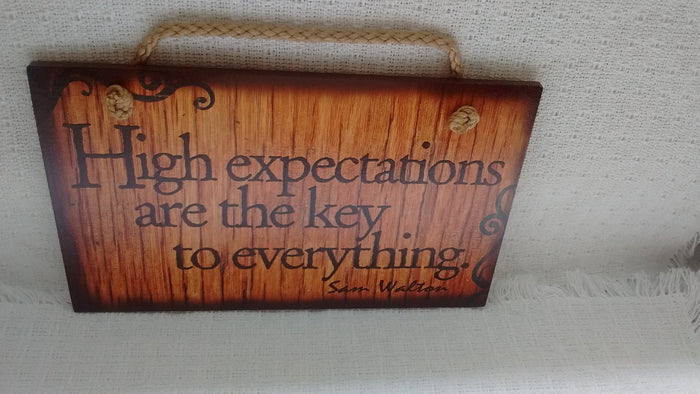 High Expectations
