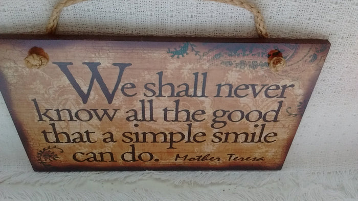 Assorted Wooden Signs  - Humor, Proverbs, - Made in USA - Olde Church Emporium