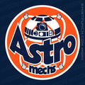 Secret_Shirts Magnets / 3"x3" / Navy Astromechs