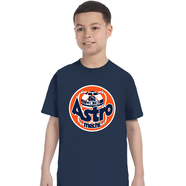 Secret_Shirts T-Shirts, Youth / XS / Navy Astromechs