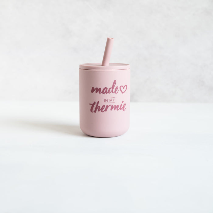 Reusable BPA free silicone sippy cup