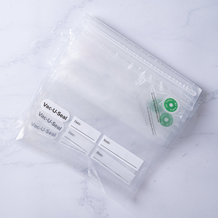 TheMix Shop Food Storage Bags for Vacuum Sealer (Pack of 10)