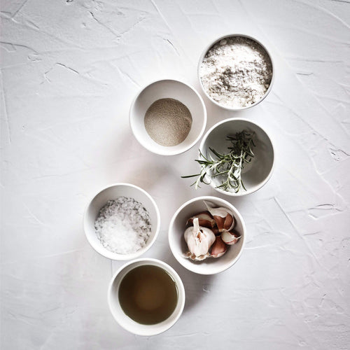 TheMix Shop Storage Bamboo Bowl - Stone colour