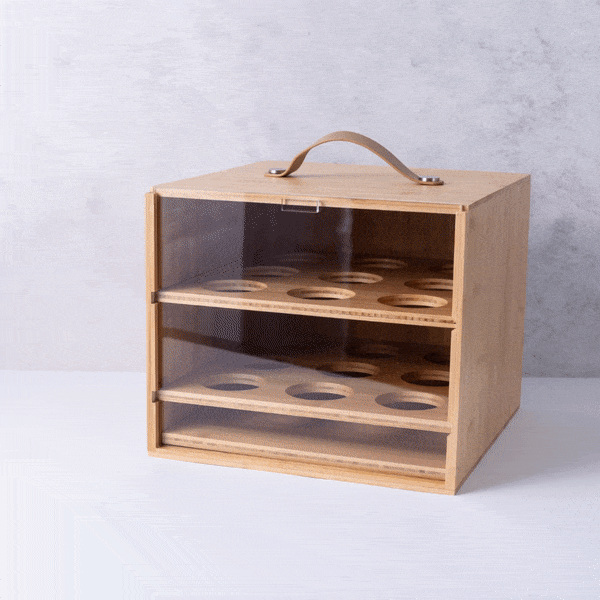 TheMix Shop Food Storage Bamboo Cake Carrier