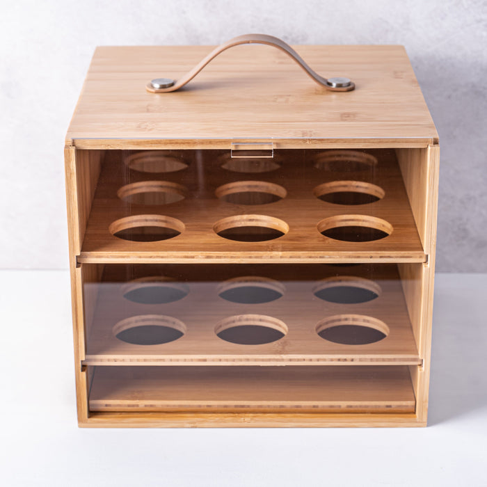 TheMix Shop Food Storage Bamboo Cake Carrier