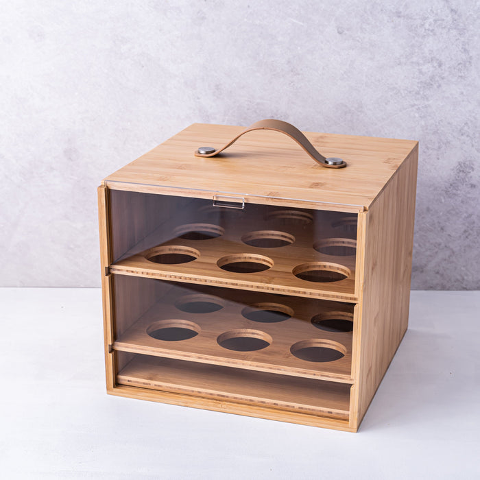 TheMix Shop Food Storage Bamboo Cake Carrier