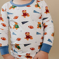 Bamboo Two Piece Set | Touchdown Teddy