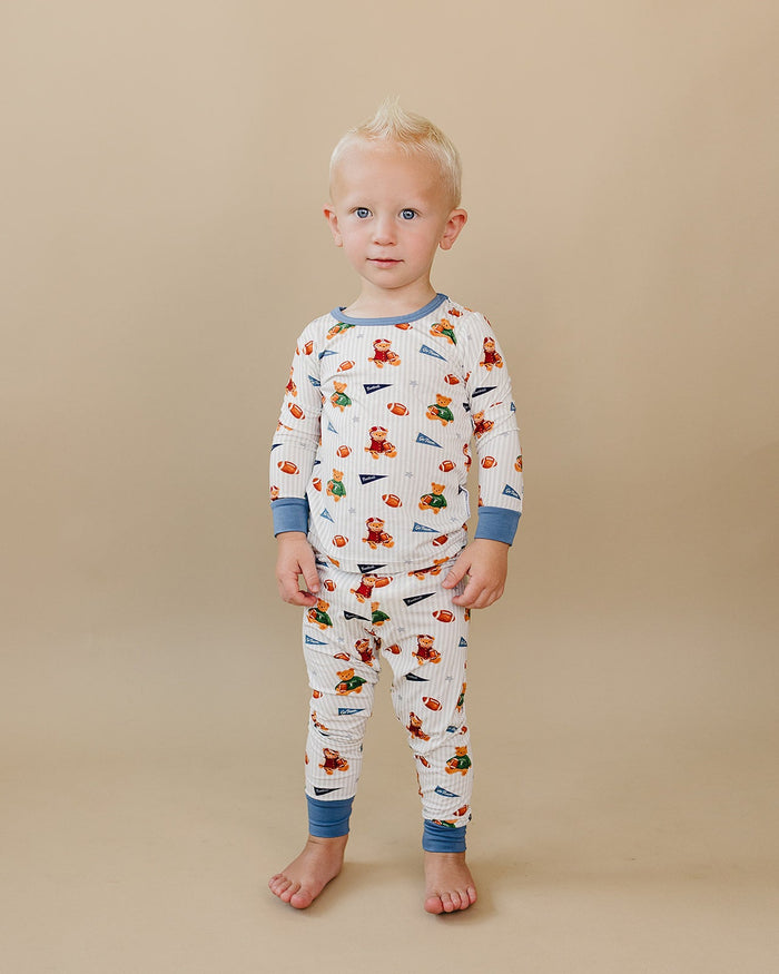 Bamboo Two Piece Set | Touchdown Teddy