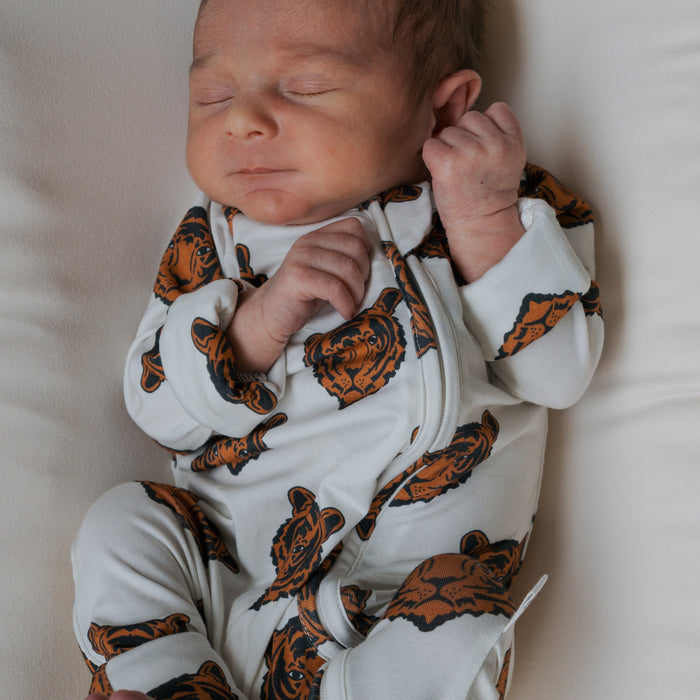 Bamboo Zip Pajamas | Tigers