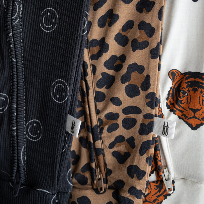 Bamboo Zip Pajamas | Tigers