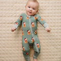 Bamboo Zip Romper | Merry Bear