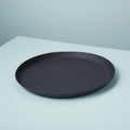Be Home Black Crosshatch Aluminum - Tray / Large