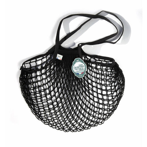 Be Home Filt Black Cotton Shopper - Medium