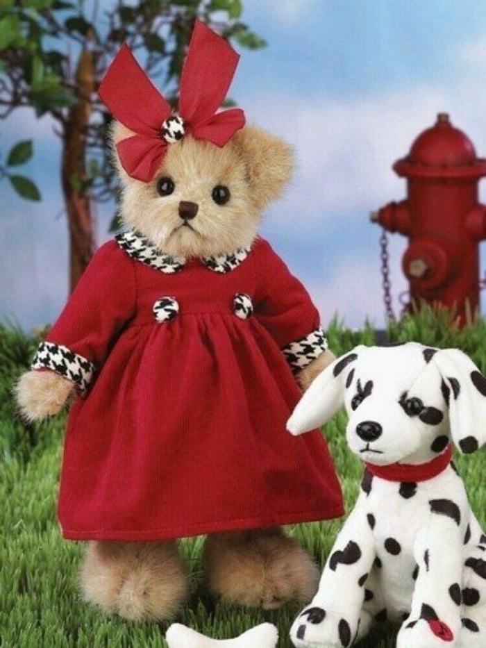 Bearington Bear Sydney Spots Plush 10 Inch Bear Retired Collectible - Olde Church Emporium