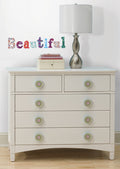 Boho Alphabet Peel & Stick Wall Decals image