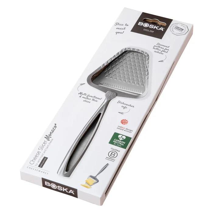 BOSKA Monaco+ Cheese Slicer – Stainless Steel