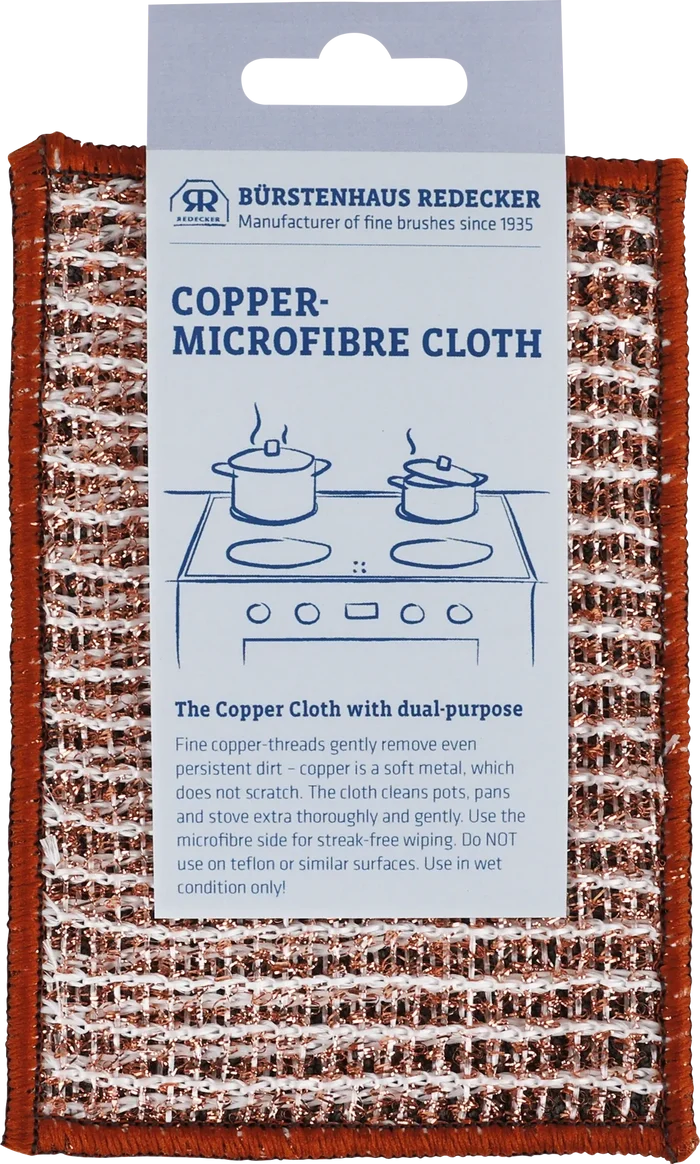 Burstenhaus Redecker Copper & Microfibre Cloth