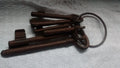 Cast Iron  -  Jailer Keys Set of 6 - Olde Church Emporium