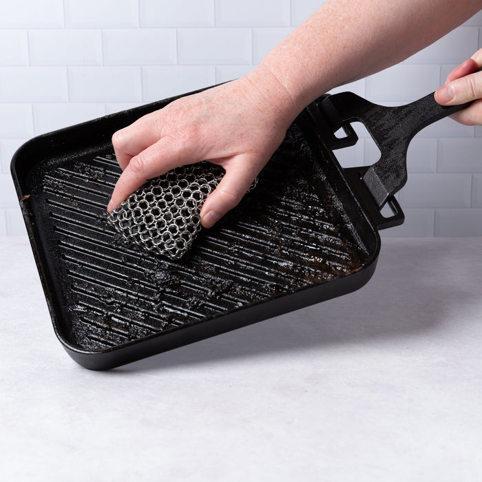 TheMix Shop Cleaning Cast Iron Scrubber
