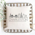 Charleston Skyline Pillow Cover
