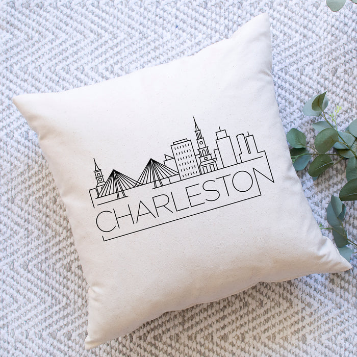 Charleston Skyline Pillow Cover