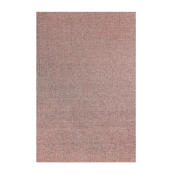 Chilewich Indoor Outdoor Shag Doormat - Heathered/ Rectangle / Blush / 24x36"