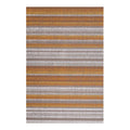 Chilewich Indoor Outdoor Shag  Doormat - Horizon Stripe/ Rectangle / Desert/ 18x28"
