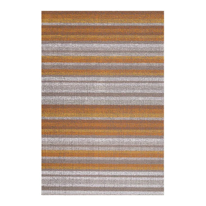 Chilewich Indoor Outdoor Shag  Doormat - Horizon Stripe/ Rectangle / Desert/ 18x28"