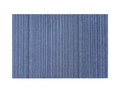 Chilewich Indoor Outdoor Shag Doormat - Skinny Stripe / Rectangle / Ocean / 18x28"