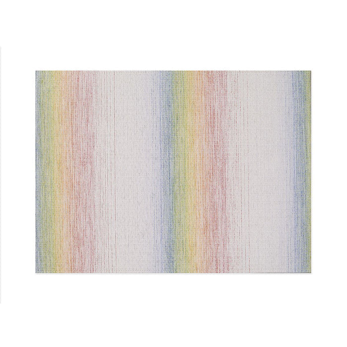 Chilewich LTX Ombre Floormat/ Rectangle / Rainbow / 23''x 35''