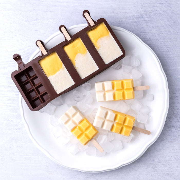 TheMix Shop Ovana Chocolate Bar Ice Cream Moulds