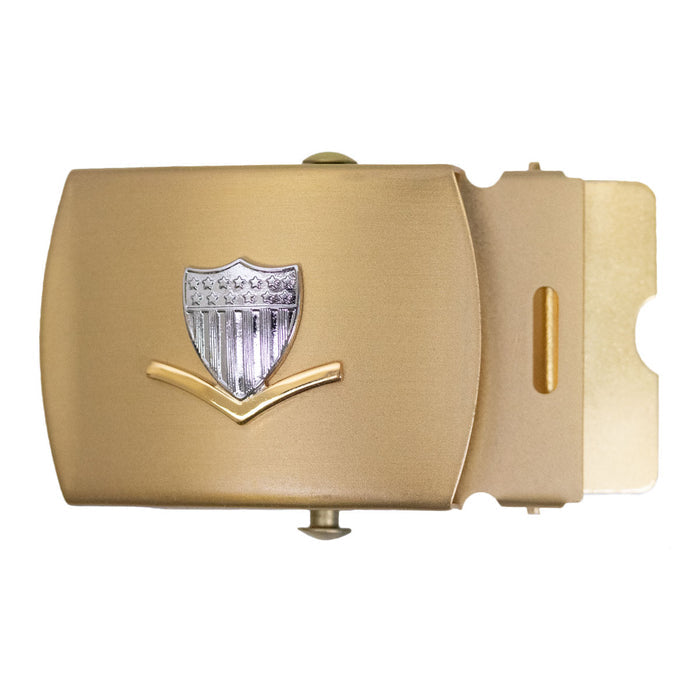 Coast Guard Belt Buckle: E4 - male