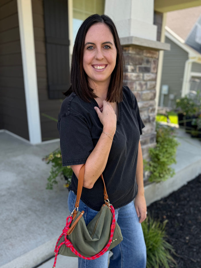 Cosette Canvas Shoulder Bag