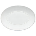 Costa Nova Friso White Oval Platter - 40cm